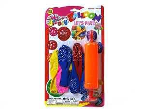 Picture of Balony z pompką 12szt