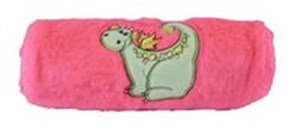 Picture of Piórnik tuba włochacz Dino różowy