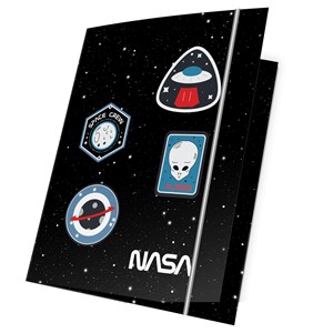 Obrazek Teczka z gumką A4 Paso Nasa PP20NS-109