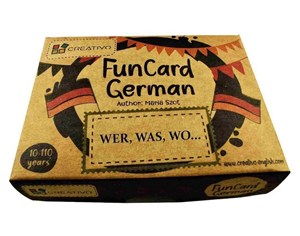 Obrazek Fun Card German WER, WAS, WO...
