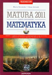 Obrazek Matematyka Vademecum Matura 2011 z płytą CD Szkoła ponadgimnazjalna