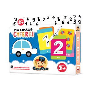 Obrazek CzuCzu Pisz i zmazuj Cyferki 3+