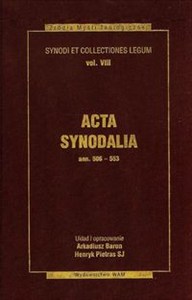 Picture of Acta synodalia ann 506-553 Tom 8