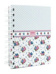 Obrazek Kołonotatnik A6 Shabby blue