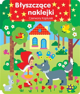 Obrazek Błyszczące naklejki. Czerwony Kapturek