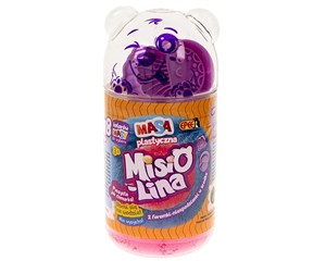 Obrazek Misiolina masa plastyczna 2x50g + 2 foremki