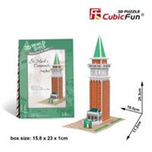 Obrazek Puzzle 3D Domki świata Włochy