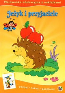Obrazek Malowanki edukacyjne Jeżyk i przyjaciele