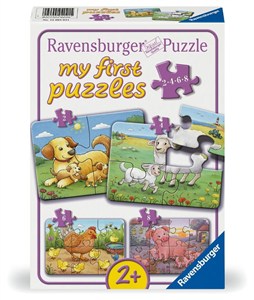 Picture of Puzzle dla dzieci 2D: Rodzina zwierząt 2-4-6-8el