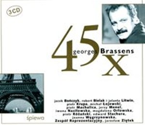 Obrazek 45x Brassens
