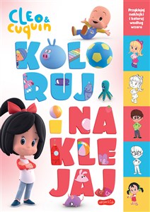Obrazek Cleo i Cuquin. Koloruj i naklejaj