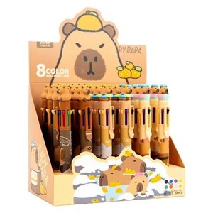 Picture of Długopis wielokolorowy Kapibara (24szt)