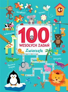 Obrazek 100 wesołych zadań Zwierzęta