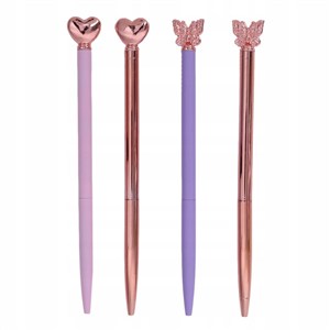 Picture of Długopis metalowy Motyl Serce (12szt)