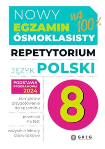 Obrazek Egzamin ósmoklasisty - język polski. Repetytorium