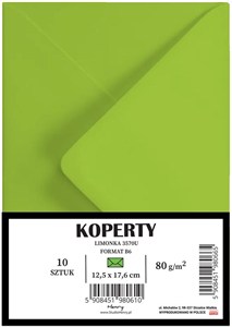 Picture of Koperty B6 limonka 10szt