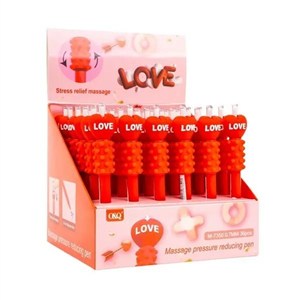 Obrazek Długopis żelowy Love (36szt)