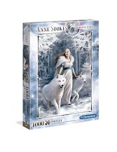 Picture of Puzzle 1000 Anne Stokes Collection Winter Guardian
