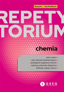 Obrazek Chemia. Repetytorium liceum/technikum 2026