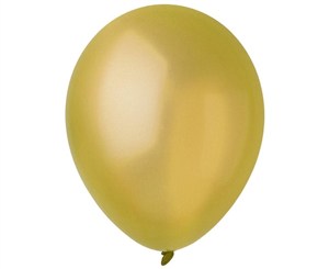 Picture of Balony Decomex metallic Gold 100szt