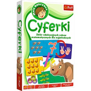 Obrazek Cyferki Zbiór edukacyjnych zabaw matematycznych dla najmłodszych