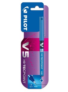 Obrazek Cienkopis kulkowy PILOT V5 niebieski