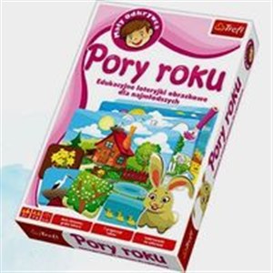 Obrazek Pory roku Edukacyjne loteryjki obrazkowe dla najmłodszych