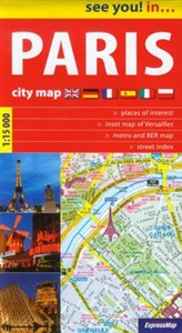 Obrazek Paris plan miasta 1:15 000
