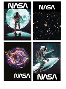 Obrazek Zeszyt A5/32K kratka Nasa (15szt)