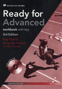 Obrazek Ready for Advanced 3rd Edition Workbook with key + CD