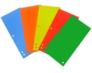 Picture of Przekładki kartonowe 1/3 A4 100 szt.pomar. D.RECT