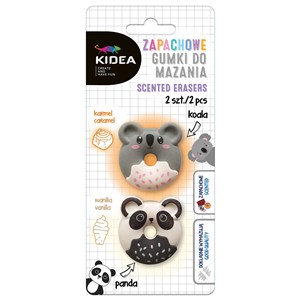 Obrazek Gumki zapachowe Panda Koala 2 sztuki