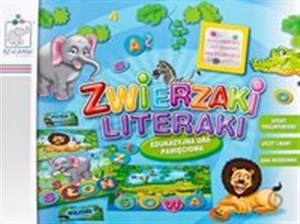 Obrazek Zwierzaki literaki Gra planszowa