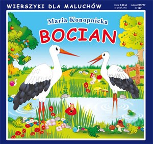 Obrazek Bocian Wierszyki dla Maluchów 127