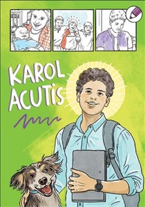 Obrazek Kolorowanka. Św. Karol Acutis