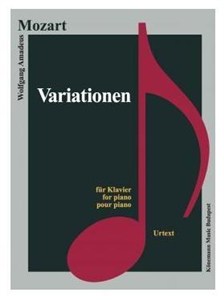 Obrazek Mozart. Variationen fur Klavier