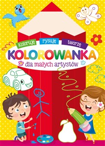 Obrazek Kolorowanka dla małych artystów