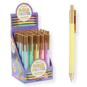 Obrazek Długopis Gold Pastel (25szt)
