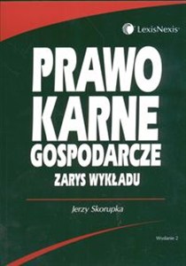 Obrazek Prawo karne gospodarcze Zarys wykładu