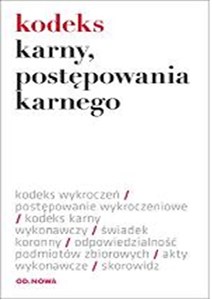 Obrazek Kodeks karny, postępowania karnego