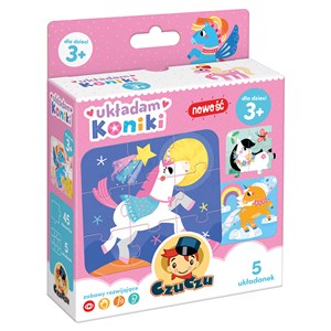 Obrazek CzuCzu Układam koniki 3+