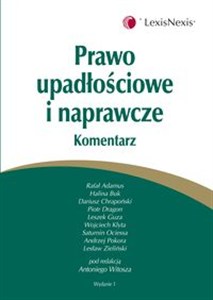 Obrazek Prawo upadłościowe i naprawcze. Komentarz