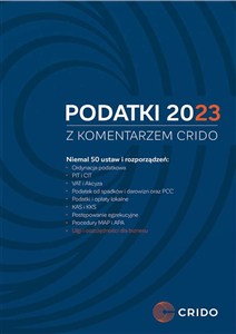 Obrazek Podatki 2023 z komentarzem Crido