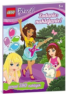 Obrazek Lego Friends Zadanie naklejanie LAS101
