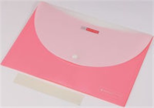 Obrazek Focus koperta A4 dwie kieszenie c335 różowa