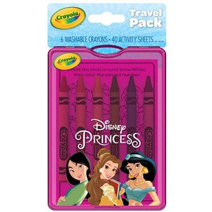 Picture of Zestaw podróżny Księżniczki CRAYOLA