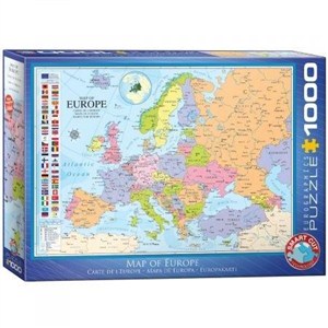 Picture of Puzzle 1000 Mapa Europy