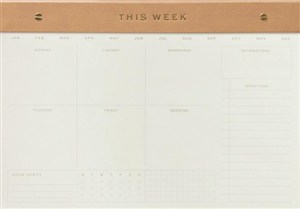 Picture of Notatnik na biurko Camel - This Week