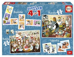 Picture of Puzzle 4w1 Leśne opowieści