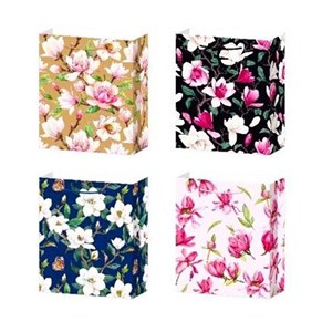 Obrazek Torebki prezentowe WK 22504 S mix wzorów 12 sztuk